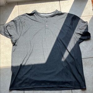 PD&C Dark Gray Henley Shirt